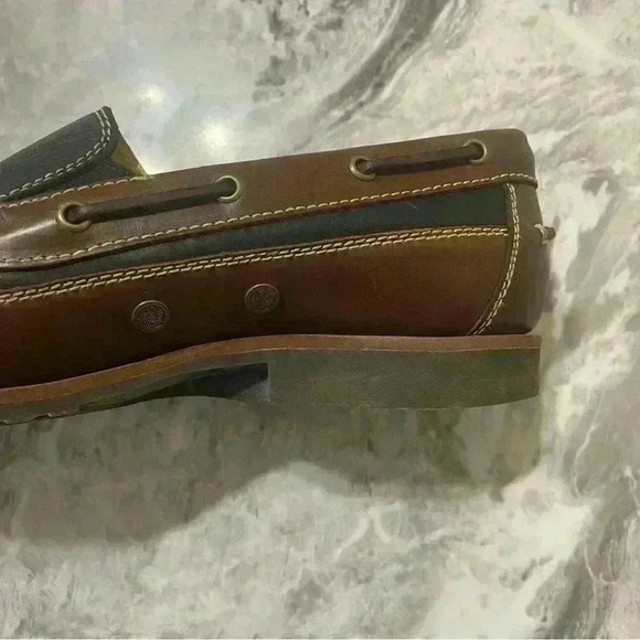 Neil M. Loafers Mens Size 9.5 Casual Comfort Shoes Mocs Brown Leather Vacation - Picture 9 of 10